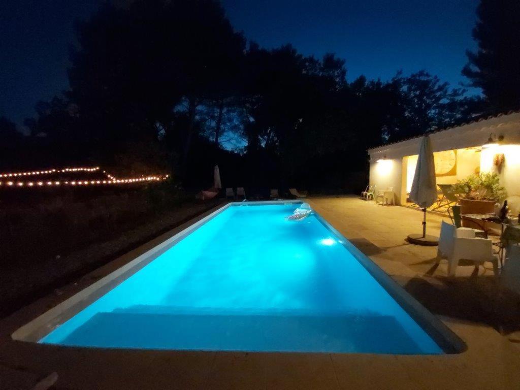 Gite Dans Les Pins Avec Piscine Vila Mazan Exterior foto